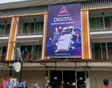 Advertising billboard in chiangmai
